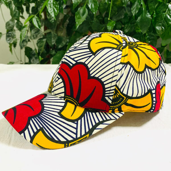 african print hat