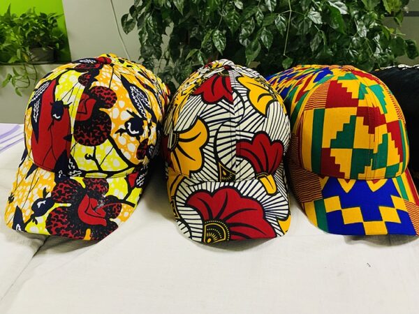 african print hat